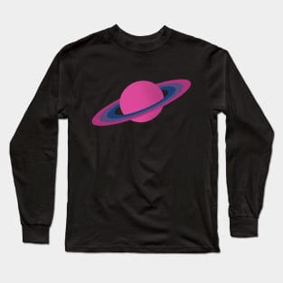 Bi Pride Planet Long Sleeve T-Shirt